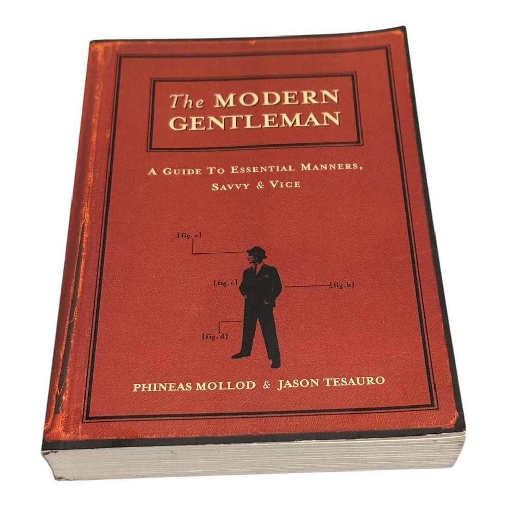 The Modern Gentleman Guide to Manners Savvy & Vice Mollod Tesauro Paperback